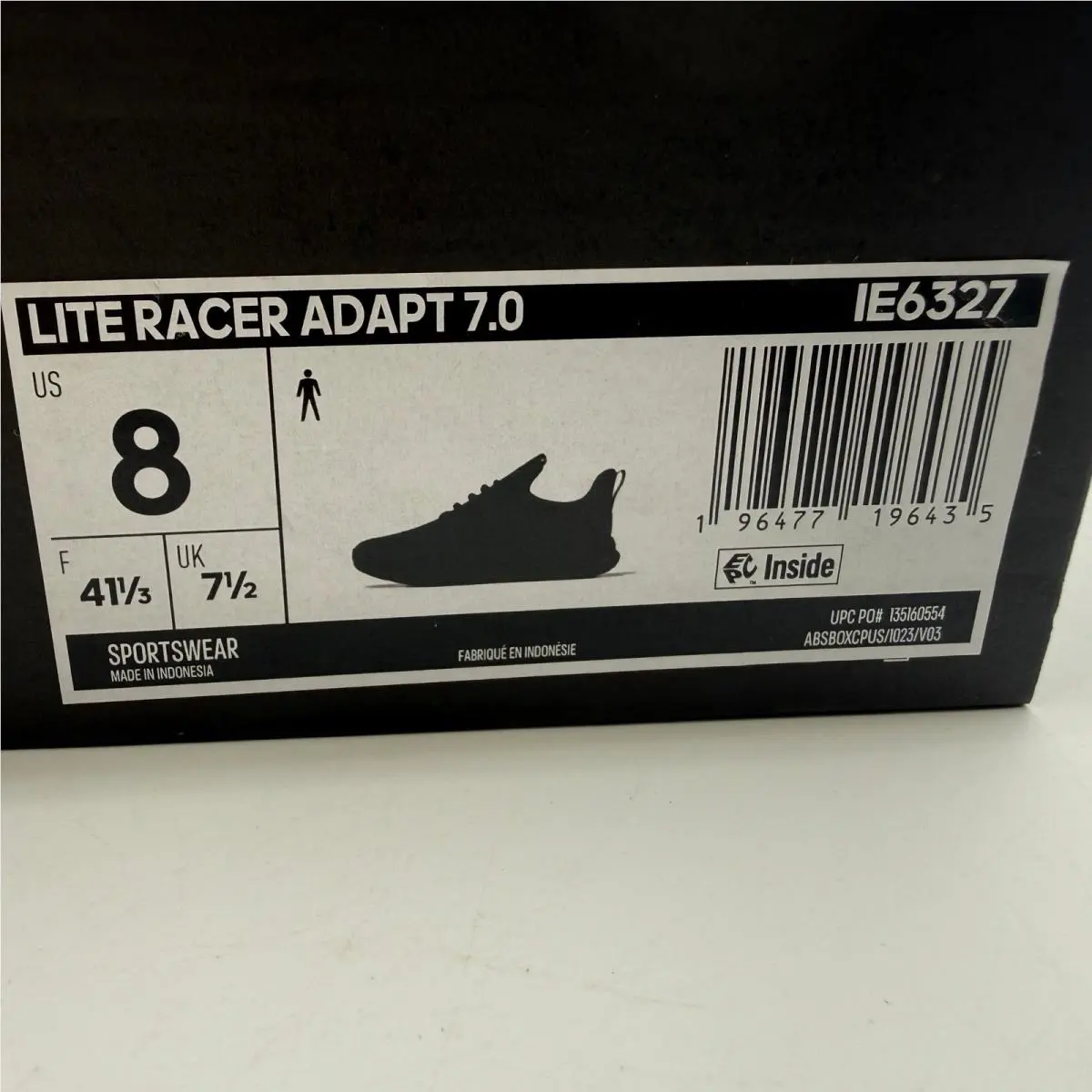 Adidas shoes - Lite Racer Adapt 7.0 - Lite Racer Adapt - Black 0