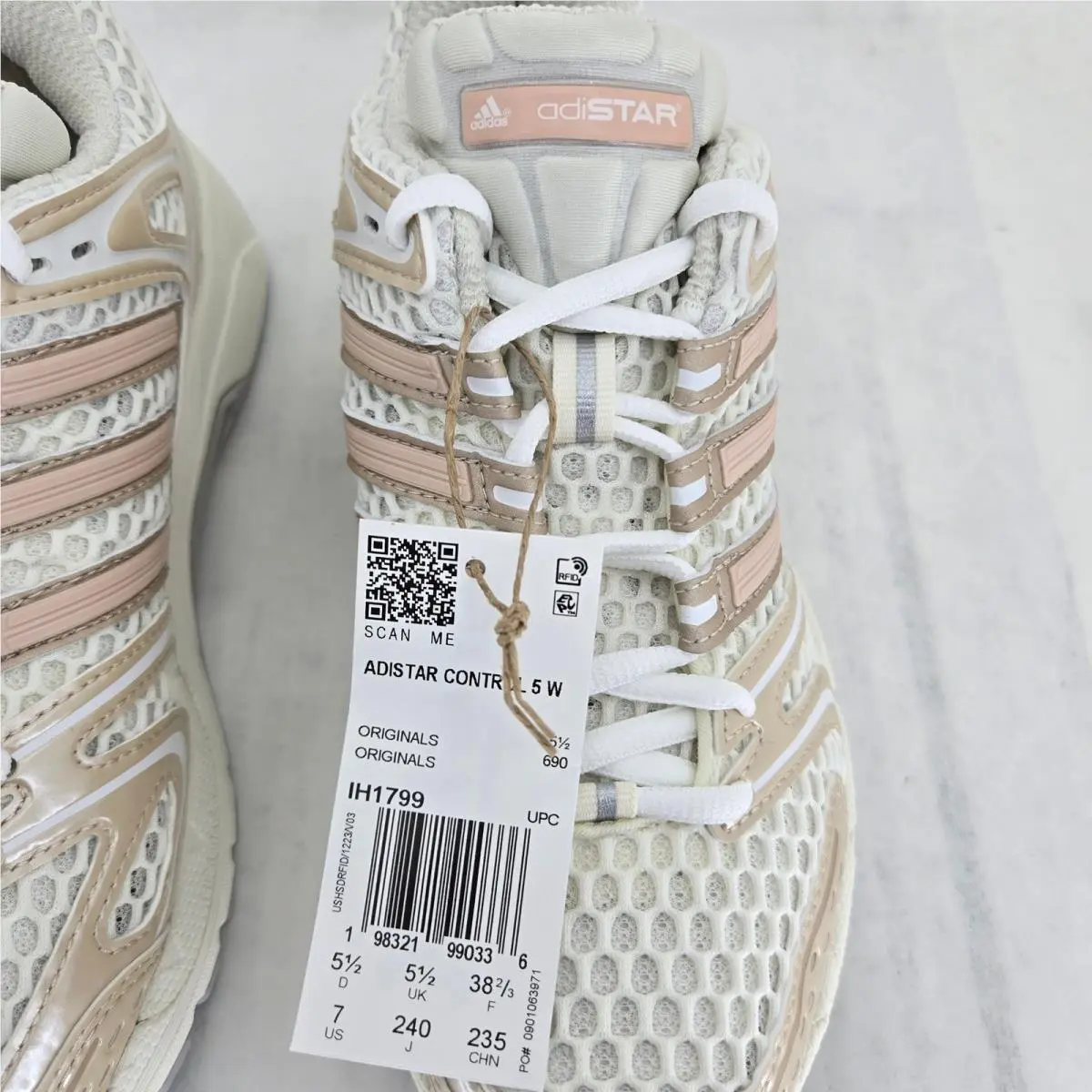 Adidas shoes - Adistar Control 5 W - Adistar Control - IH1799 - Ivory 8