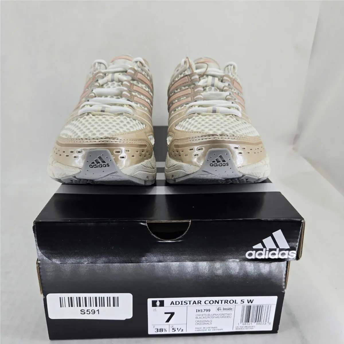Adidas shoes - Adistar Control 5 W - Adistar Control - IH1799 - Ivory 4