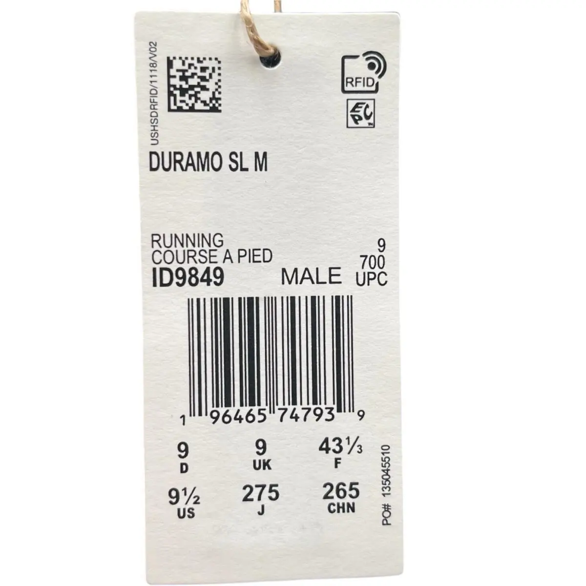 Adidas shoes - adidas Duramo SL - Duramo - IE9849 - Black (UPC: 196465747939) 7