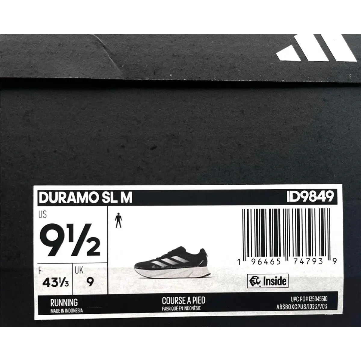 Adidas shoes - adidas Duramo SL - Duramo - IE9849 - Black (UPC: 196465747939) 6
