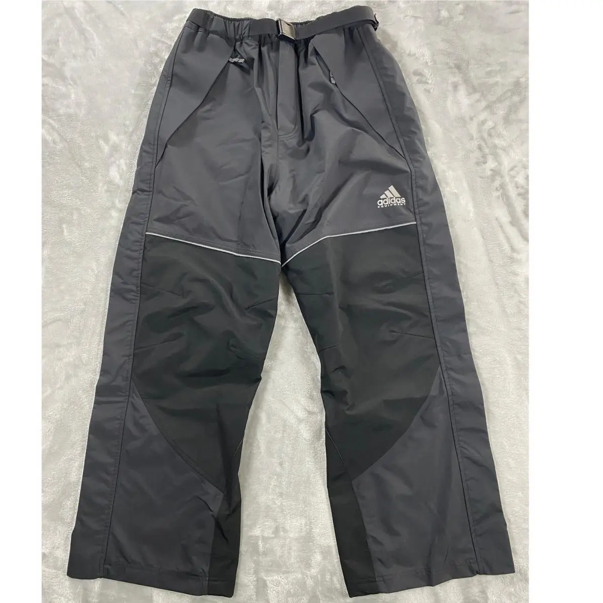 Adidas Equipment Eqt Pants Mens S Black Gray Reflective JV7657 Techwear