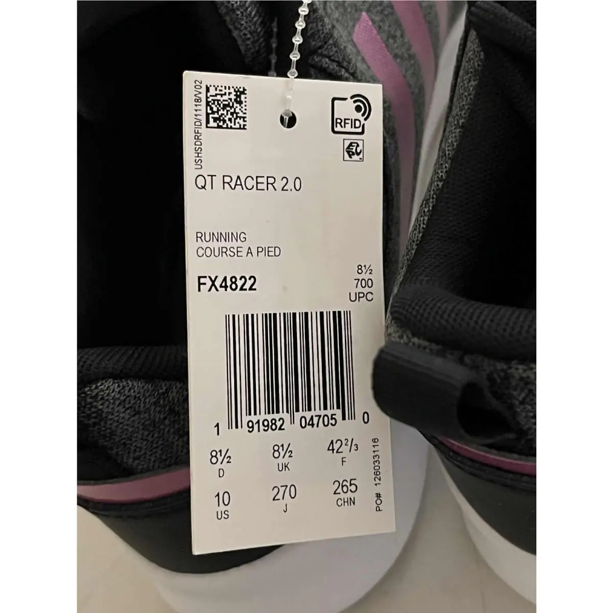 Adidas shoes - adidas QT Racer - Racer - FX4822 - Gray 6