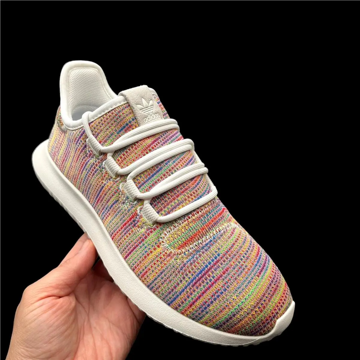 Adidas Originals Youth Girls Boys Tubular Shadow Running Shoes Size 6 Multicolor