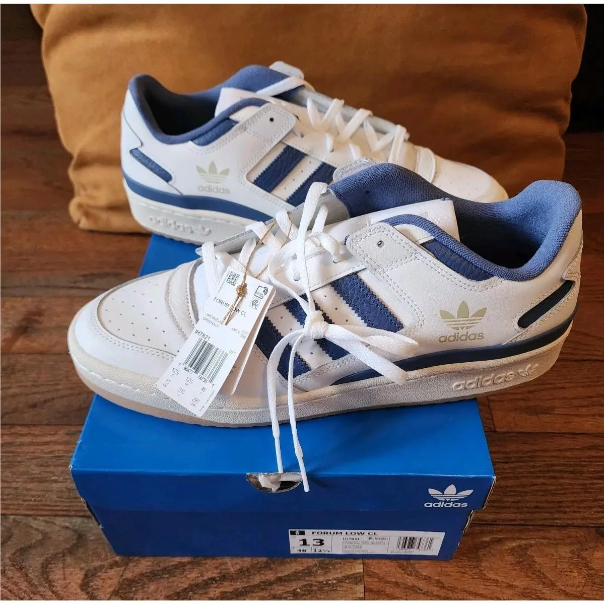 Adidas Forum Cloud Blue Mens Size 13 Shoes and Box