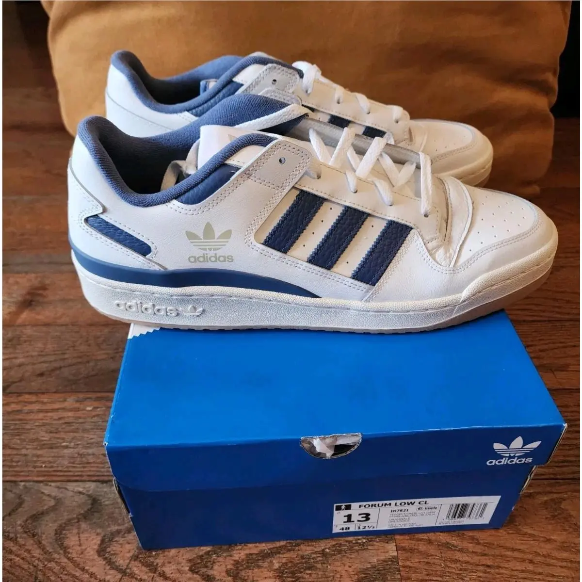 Adidas shoes - adidas Forum Low - Forum Low - IH7811 - Cloud White/Crew Blue 2