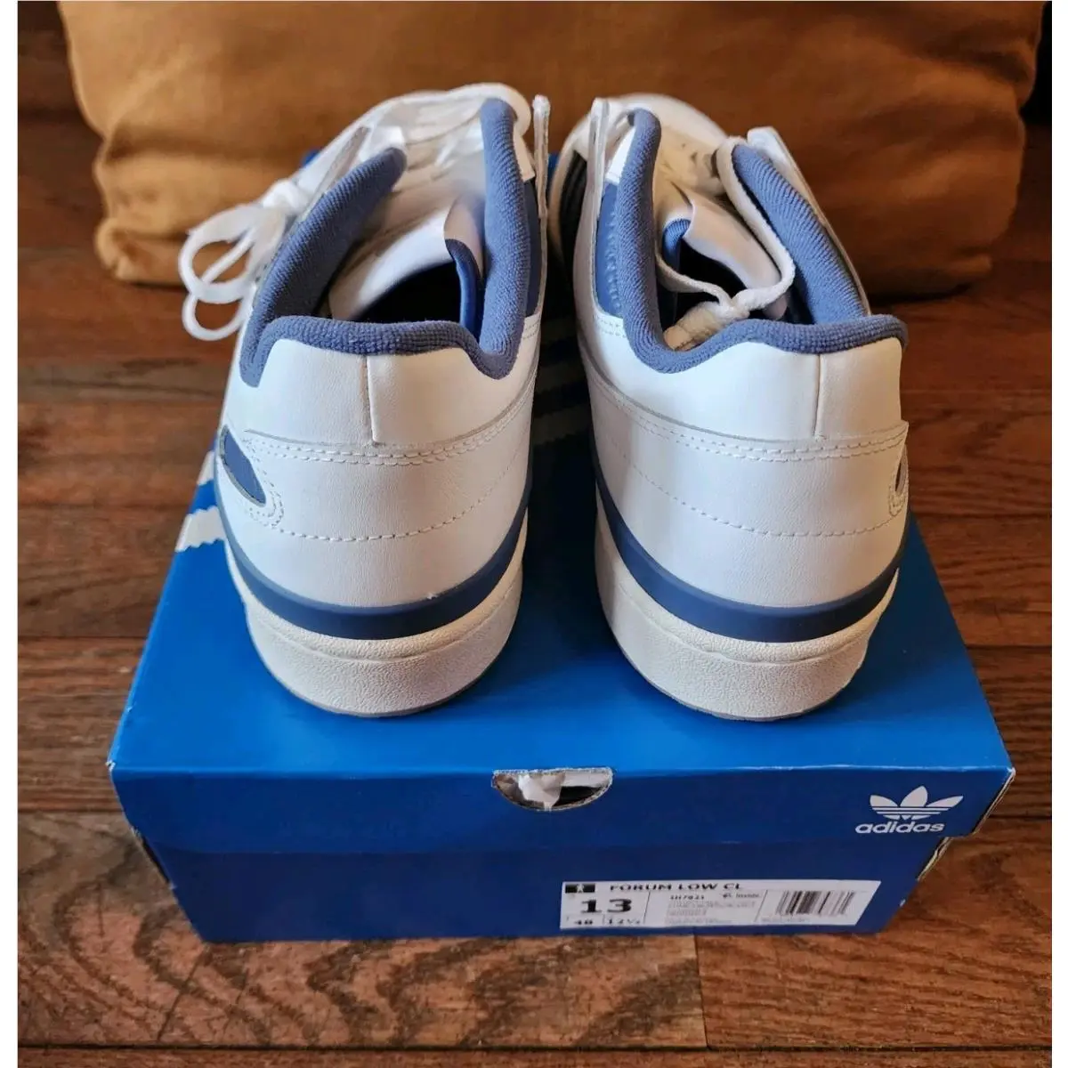 Adidas shoes - adidas Forum Low - Forum Low - IH7811 - Cloud White/Crew Blue 3
