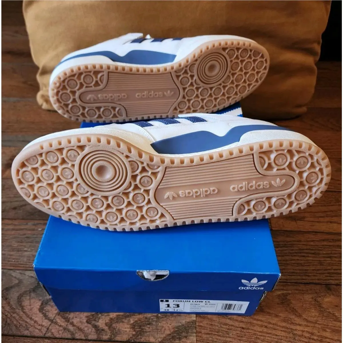 Adidas shoes - adidas Forum Low - Forum Low - IH7811 - Cloud White/Crew Blue 5