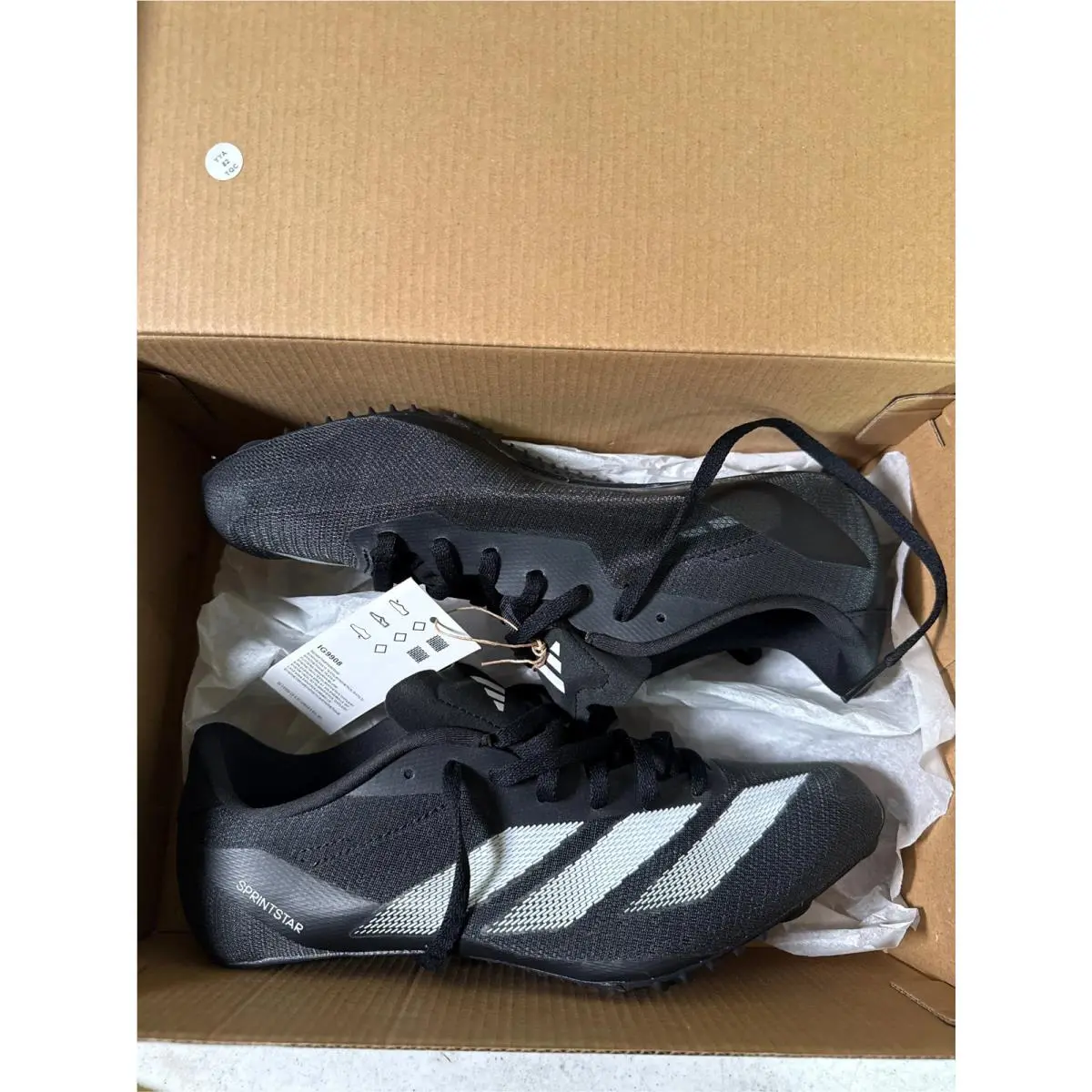 Adidas shoes - Black/Zero Metallic/White (UPC: 196472289941) 2