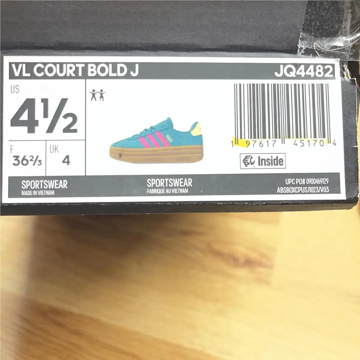 Adidas shoes - adidas Vl Court - Court - Turquoise/Aqua 6