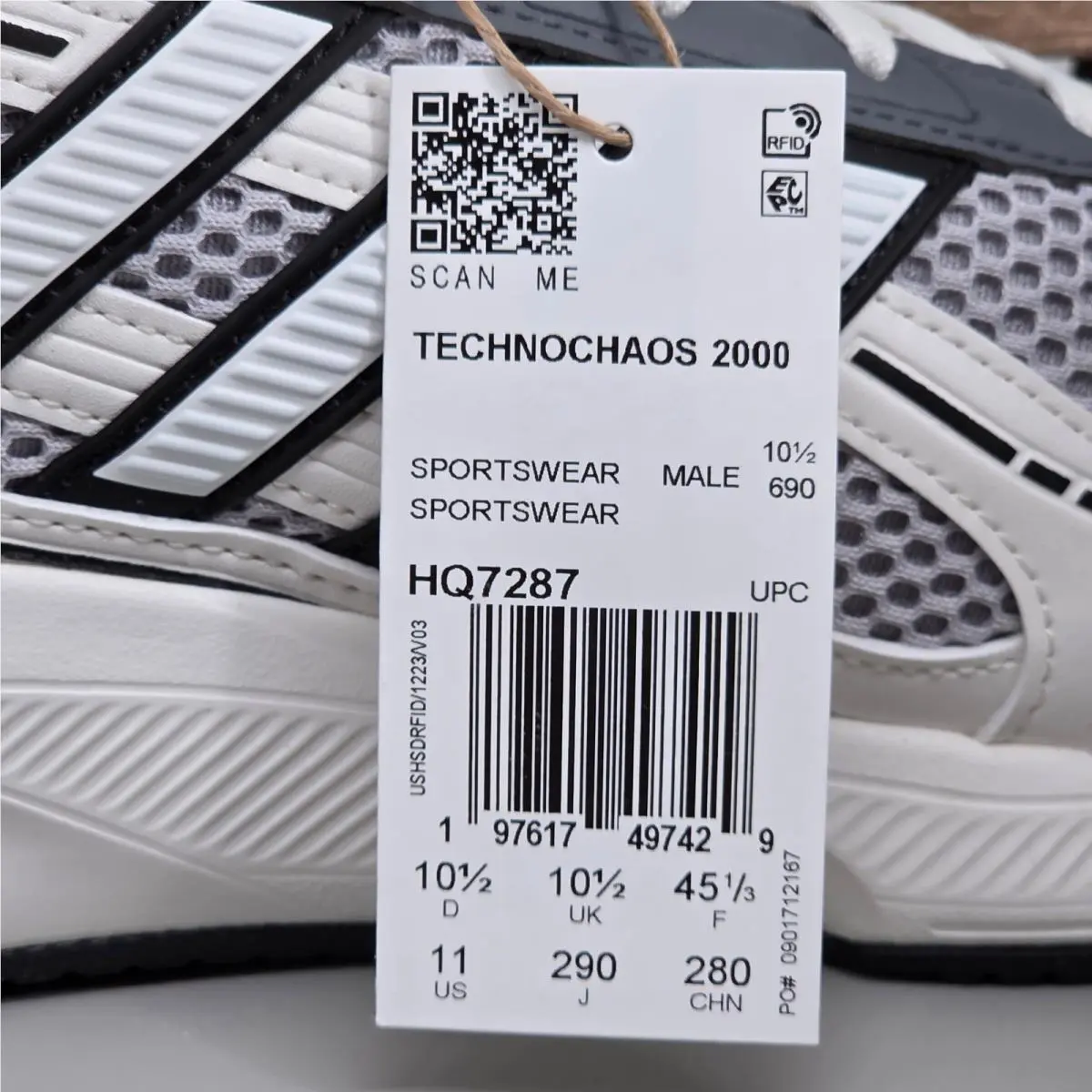 Adidas shoes - Technochaos 2000 - Technochaos - Gray 6