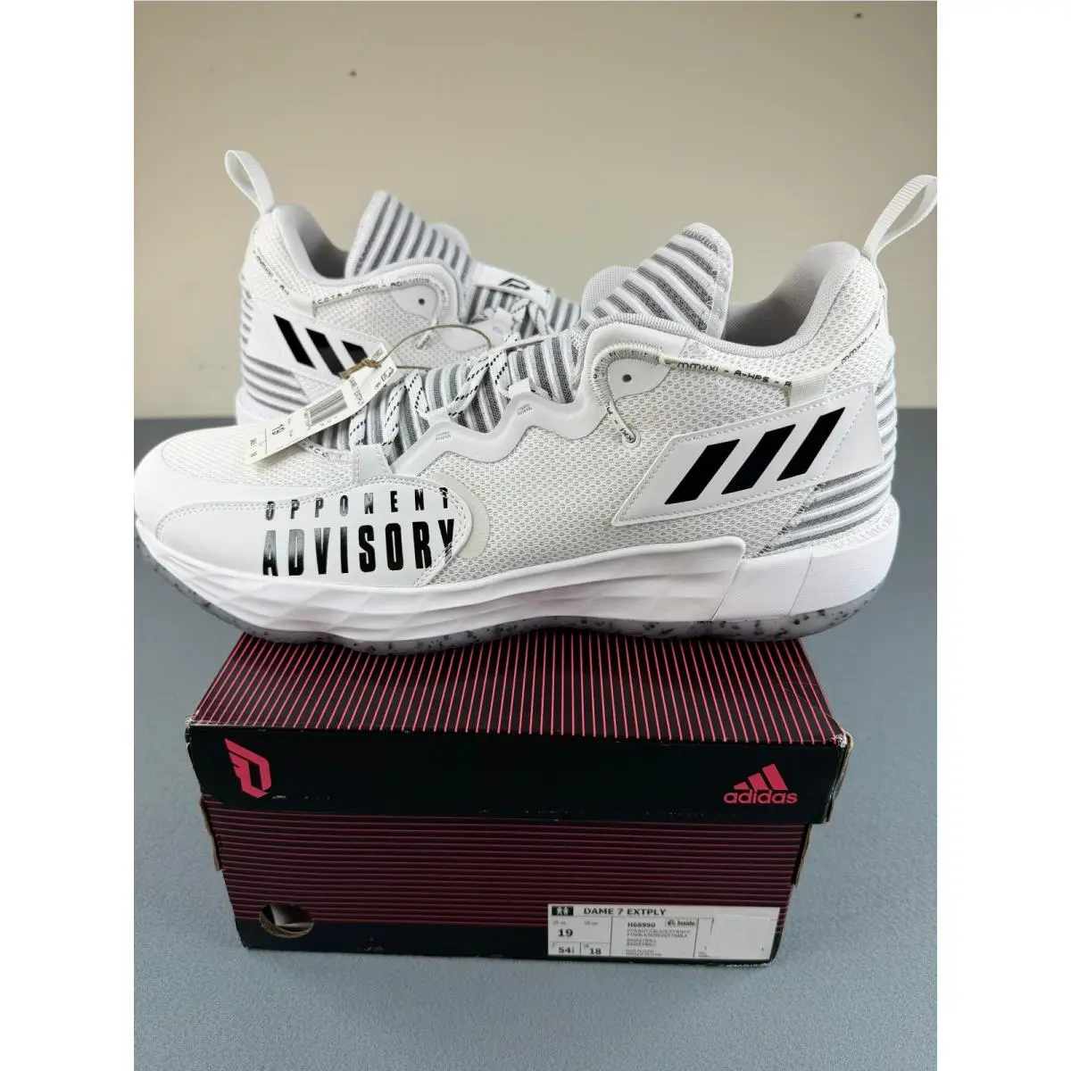 Adidas shoes - Dame 7 EXTPLY - Dame EXTPLY - White 0