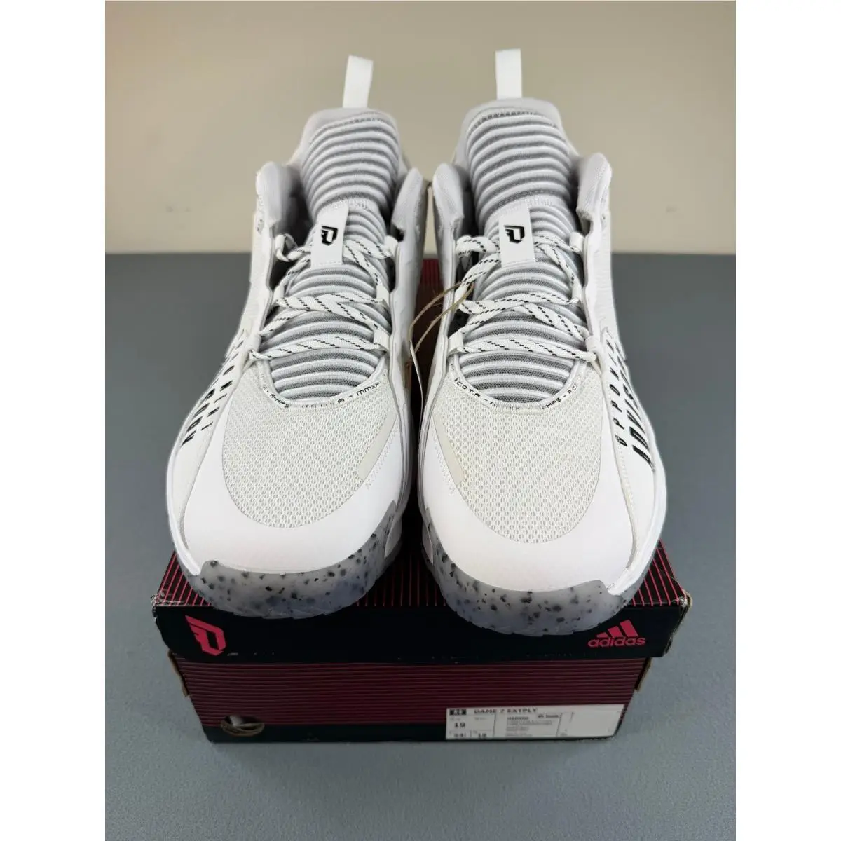 Adidas shoes - Dame 7 EXTPLY - Dame EXTPLY - White 2