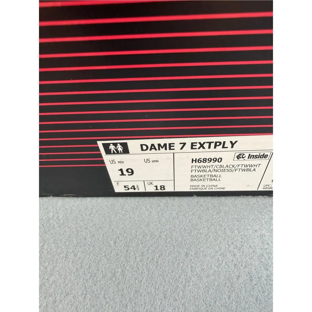 Adidas shoes - Dame 7 EXTPLY - Dame EXTPLY - White 3