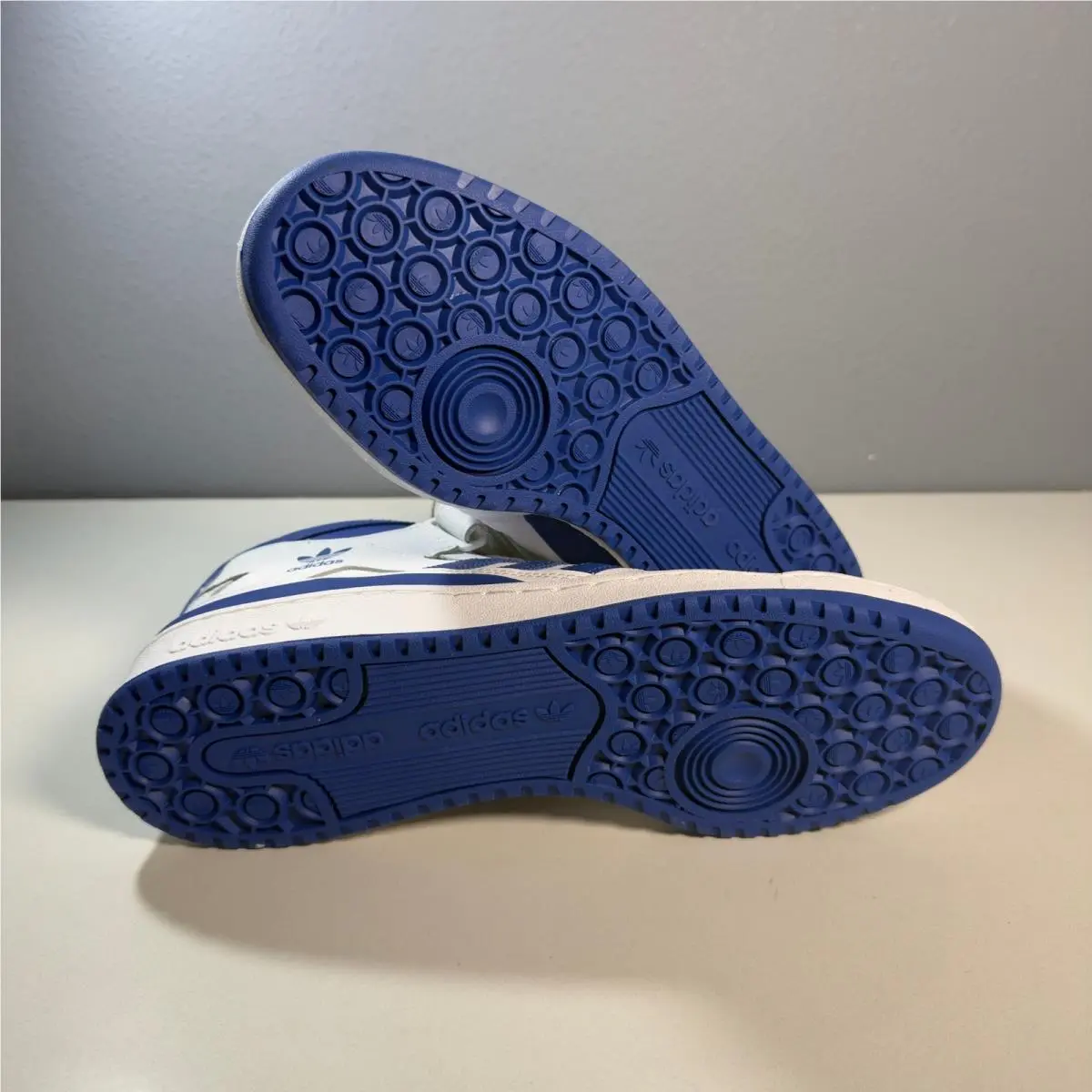 Adidas shoes - adidas Forum Mid White Royal Blue FY4976 - White 5