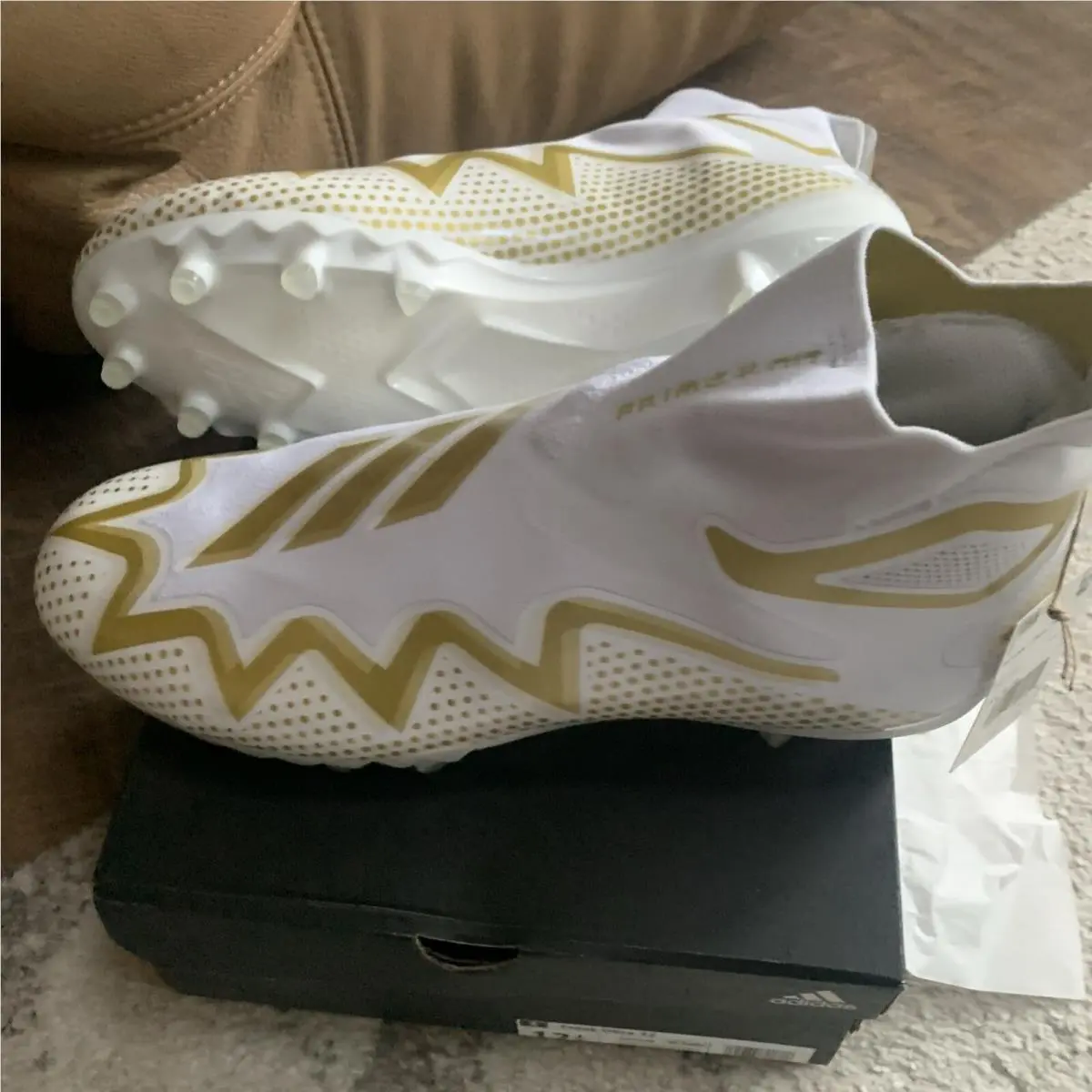 Adidas shoes - adidas Freak Ultra - Freak Ultra - White and Gold (UPC: 195733391720) 0