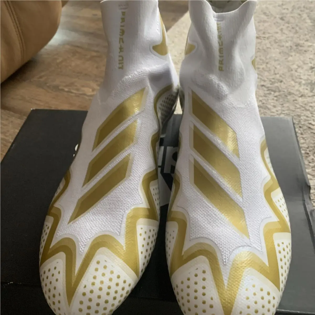 Adidas shoes - adidas Freak Ultra - Freak Ultra - White and Gold (UPC: 195733391720) 6
