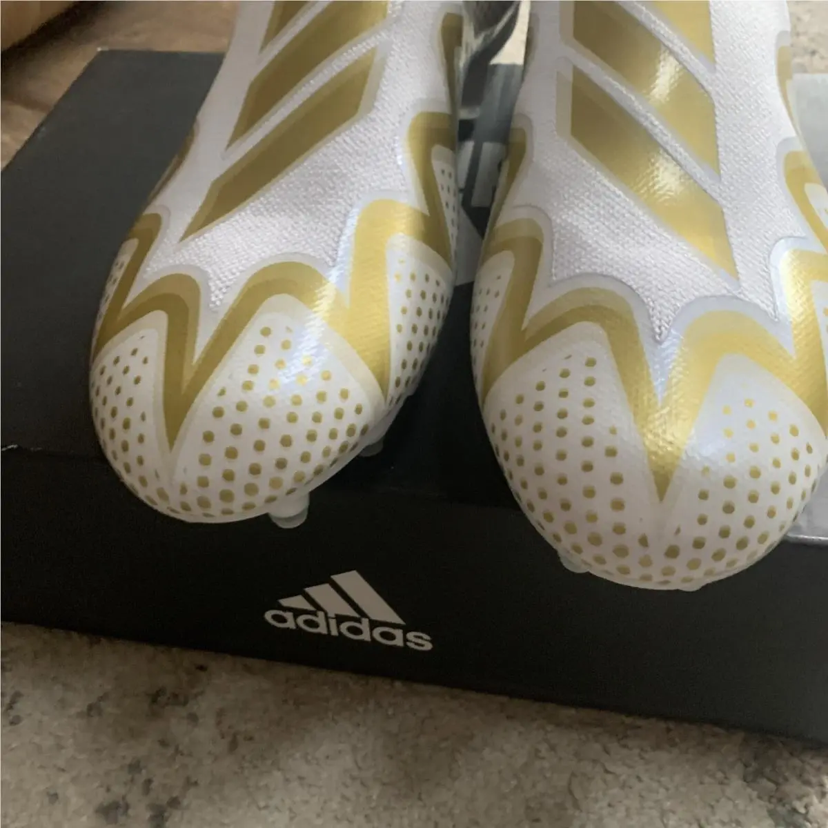 Adidas shoes - adidas Freak Ultra - Freak Ultra - White and Gold (UPC: 195733391720) 7