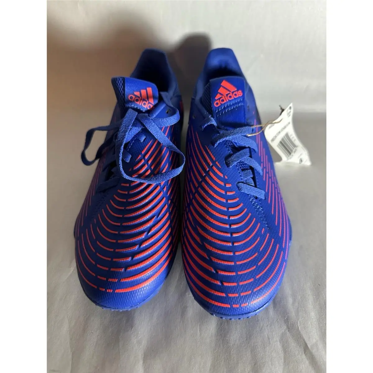 Adidas Predator Edge.4 Shoe Unisex Blu/orange Athletic Run Men’s 7 Women’s 8