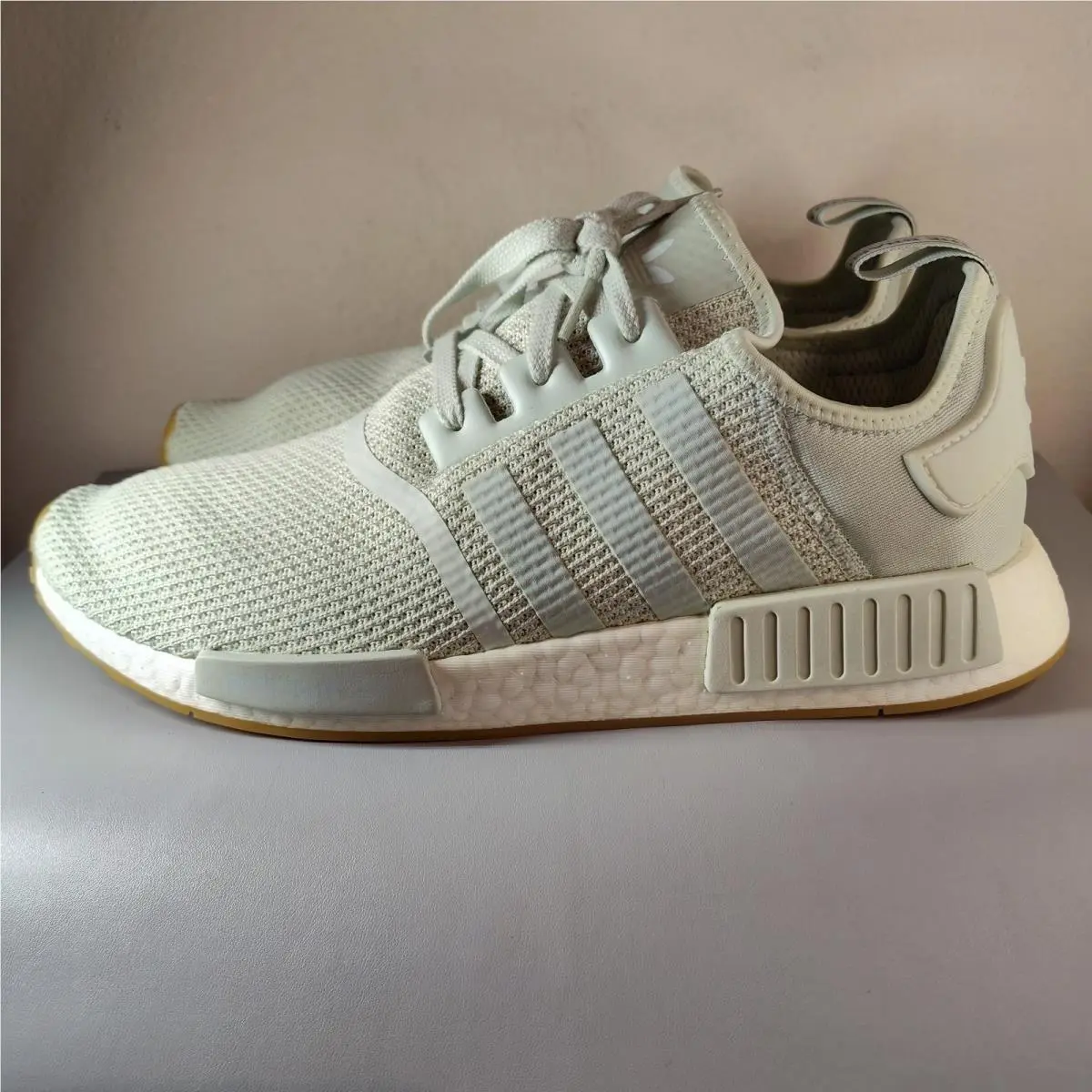 Mens Adidas Nmd R1 Green Linen Mint EG2936 Running Shoes Size 13