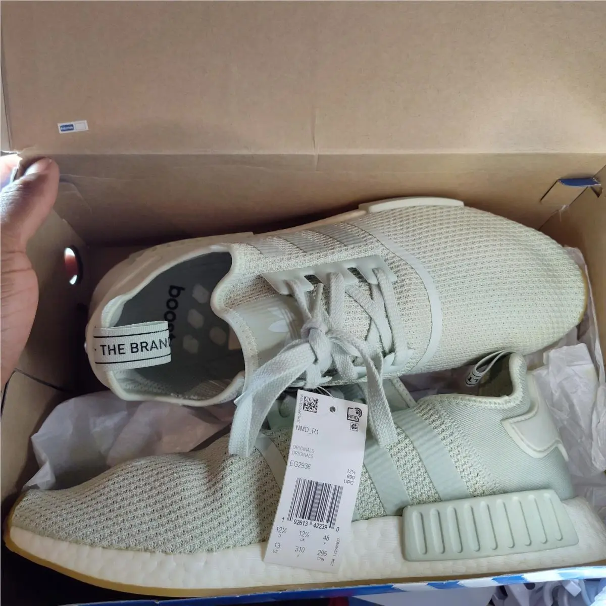 Adidas shoes - adidas NMD R1 - NMD - EG2936 - Green 6