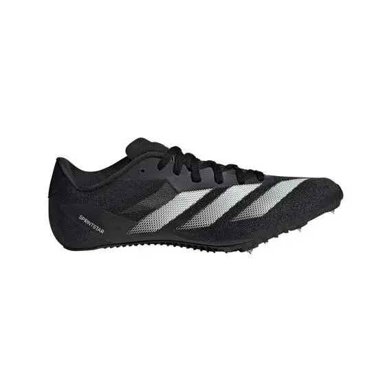 Adidas Sprintstar Unisex Track Shoes - Black/zero Metallic/white US M11/W12