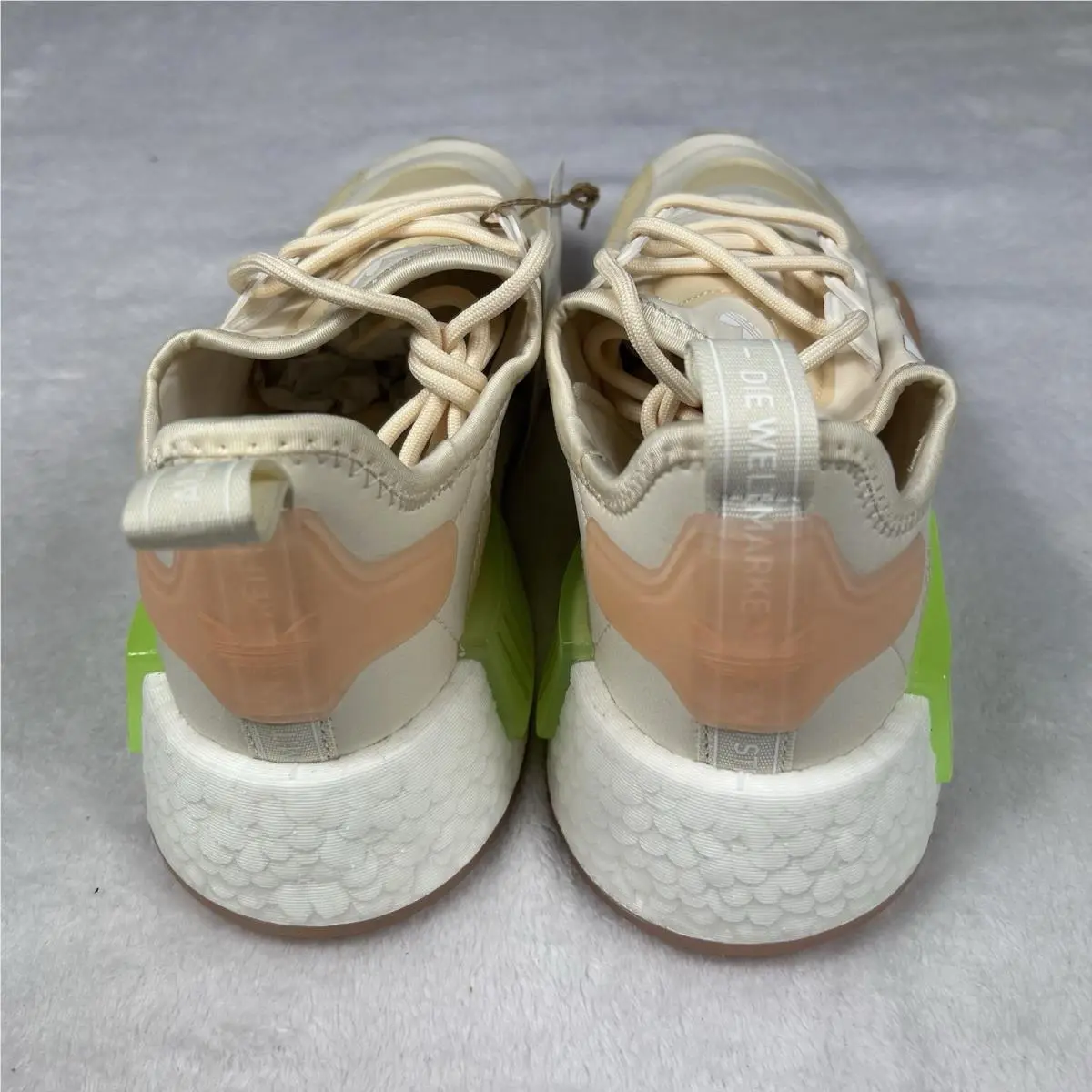 Adidas shoes - adidas NMD R1 - NMD - GZ9281 - Tan/White/Green (UPC: 0191985434369) 8