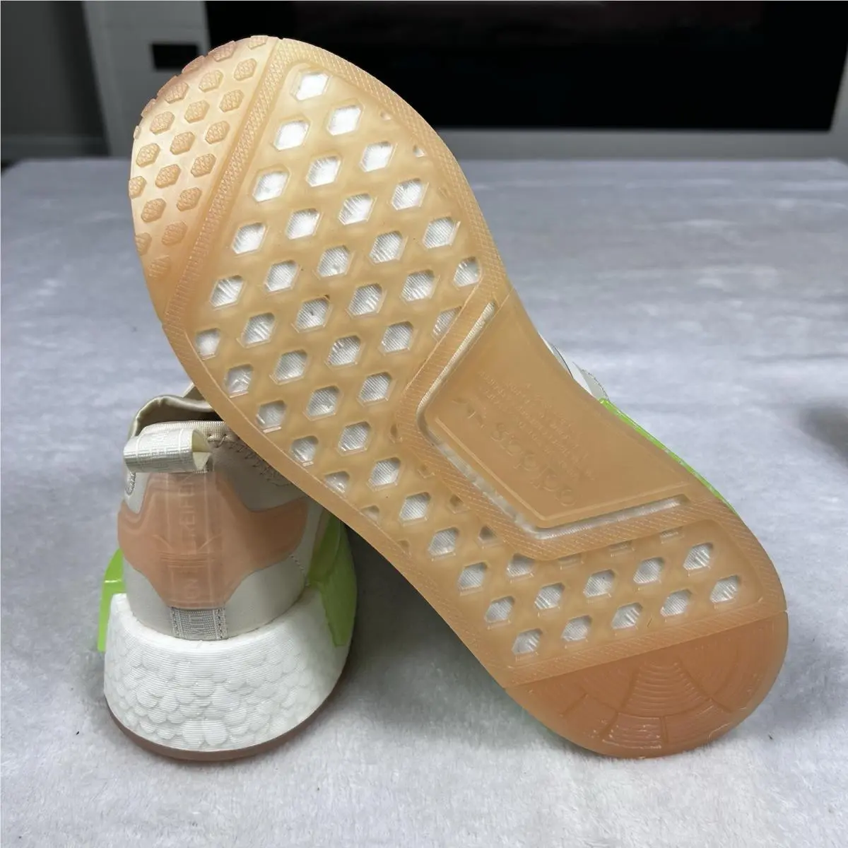 Adidas shoes - adidas NMD R1 - NMD - GZ9281 - Tan/White/Green (UPC: 0191985434369) 10