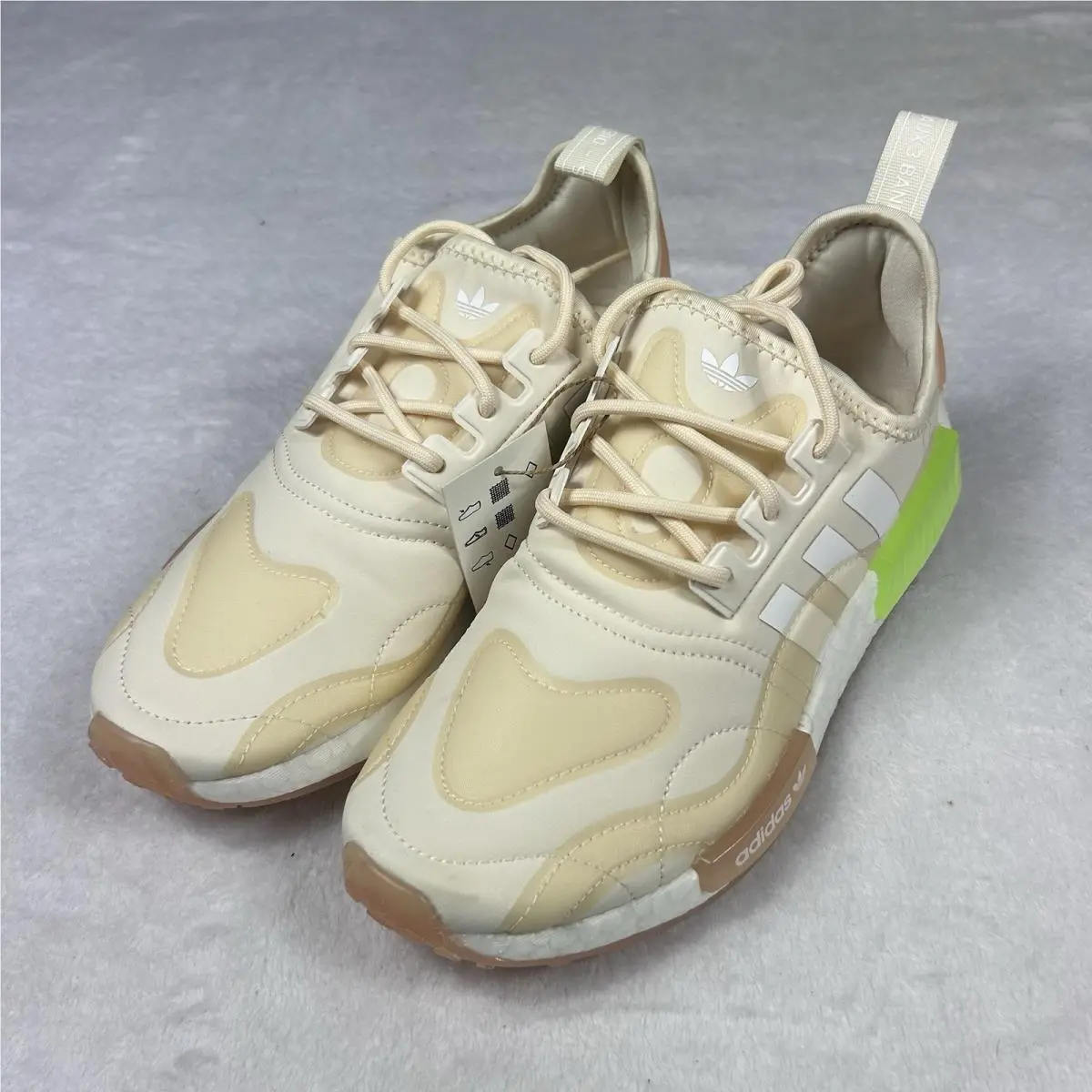 Adidas shoes - adidas NMD R1 - NMD - GZ9281 - Tan/White/Green (UPC: 0191985434369) 3