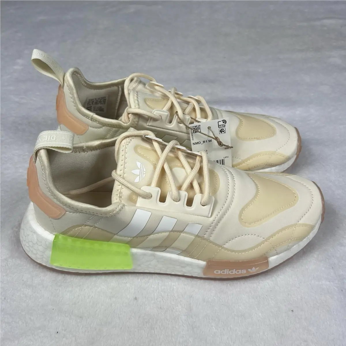Adidas shoes - adidas NMD R1 - NMD - GZ9281 - Tan/White/Green (UPC: 0191985434369) 6