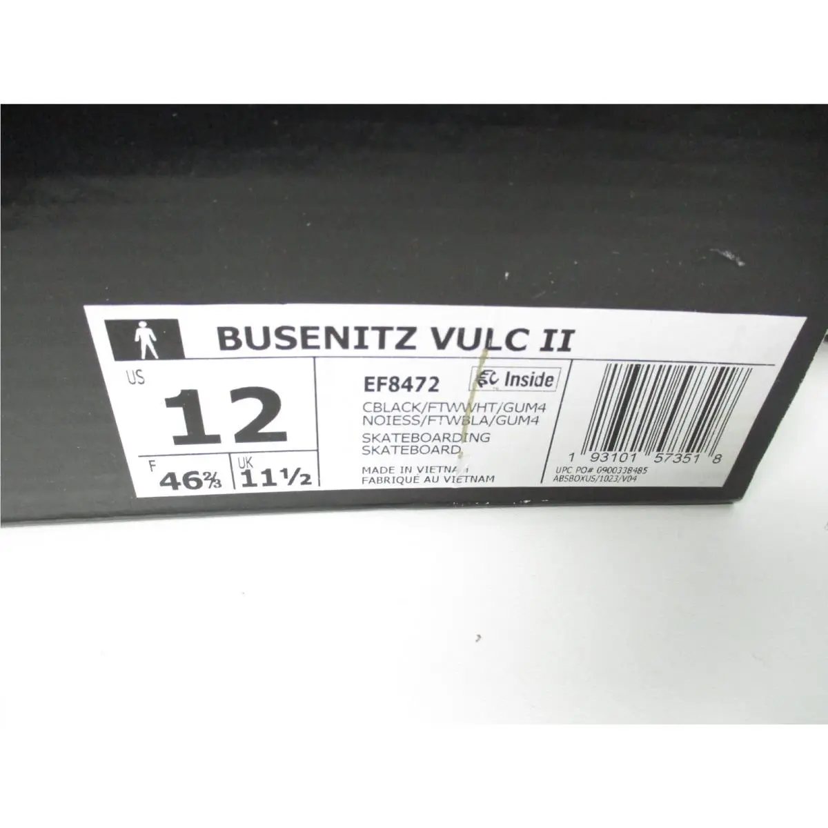 Adidas shoes - adidas Busenitz Vulc - Busenitz Vulc - BUSENITZ-VULC II - Black 8