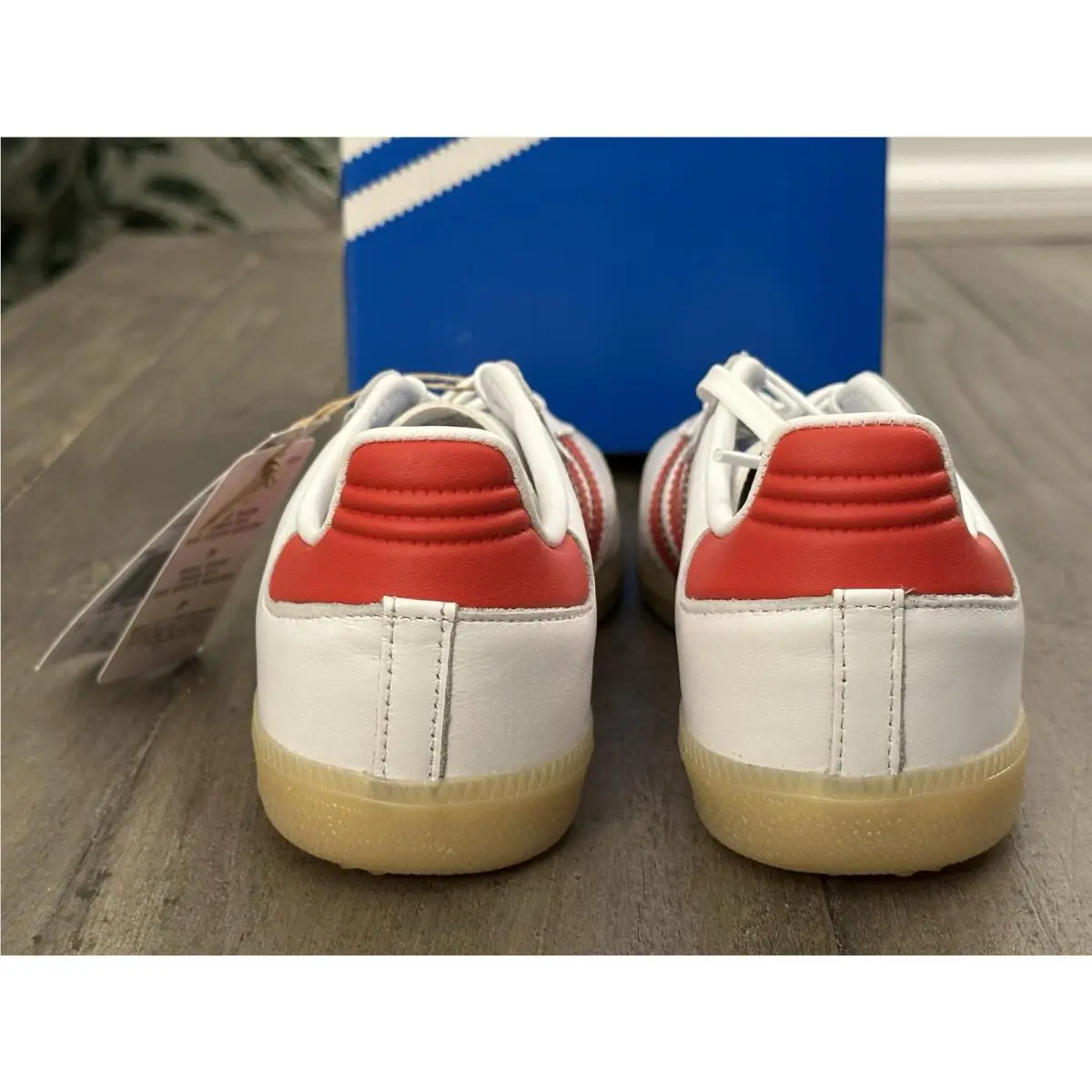 Adidas shoes - adidas Originals Samba OG C Kids Sneakers - JI4465 - White / Collegiate Red / Gum 6