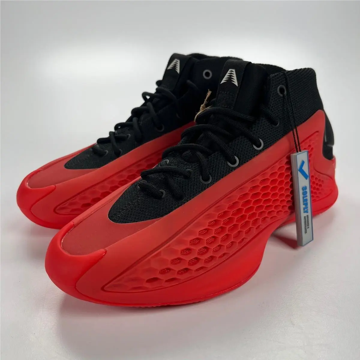 Adidas AE 1 Georgia Bulldogs GS Anthony Edwards Black Red IG6611 Kids Size 4.5Y