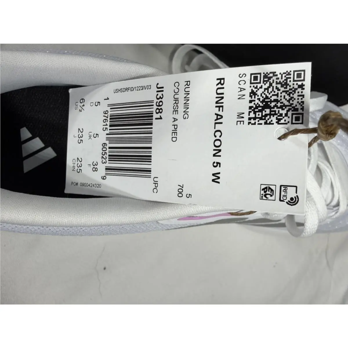Adidas shoes - adidas Runfalcon - Runfalcon - White (UPC: 197615605239) 8
