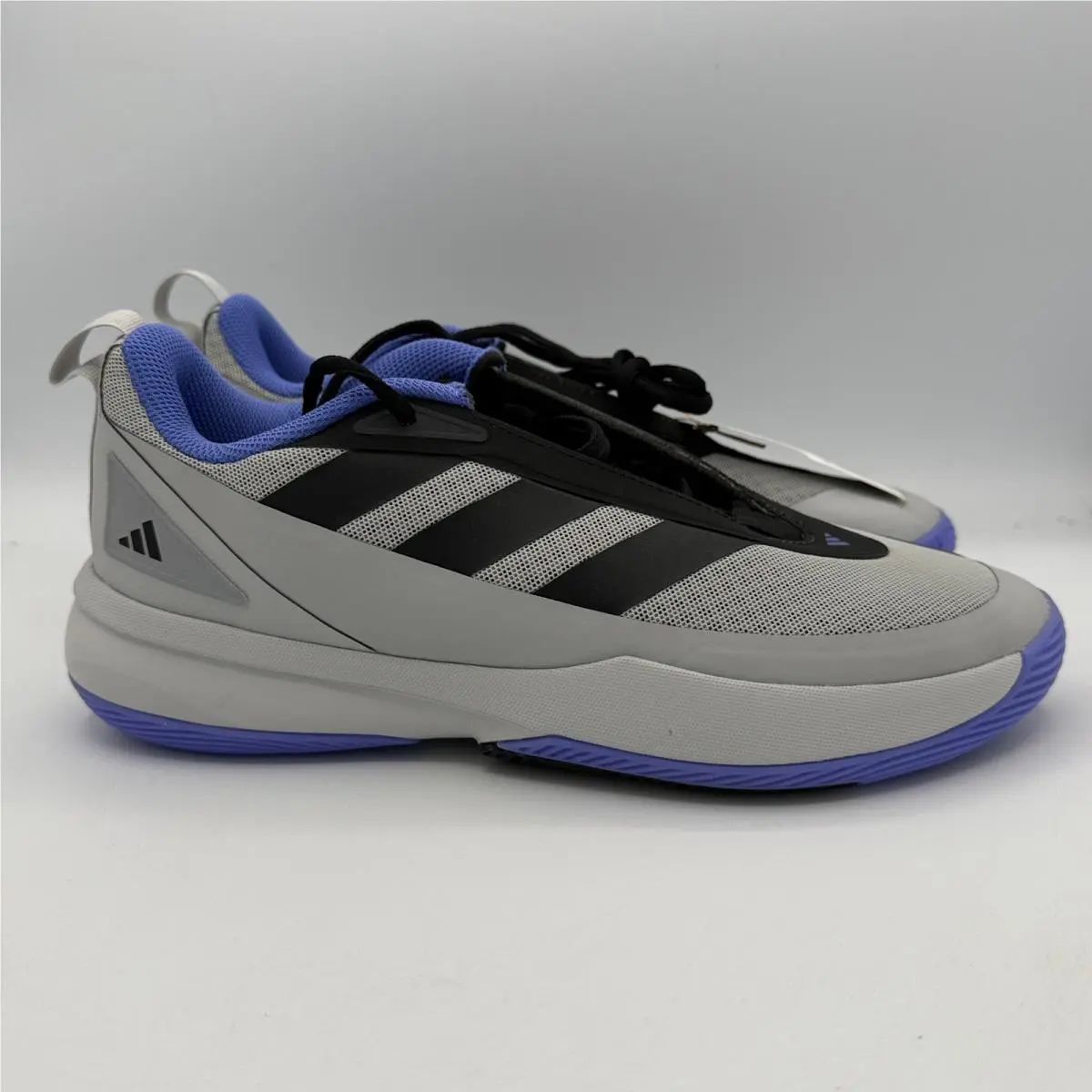 Adidas Subzone Shoes Mens 8 Grey Black Cobalt Blue Basketball IH8559