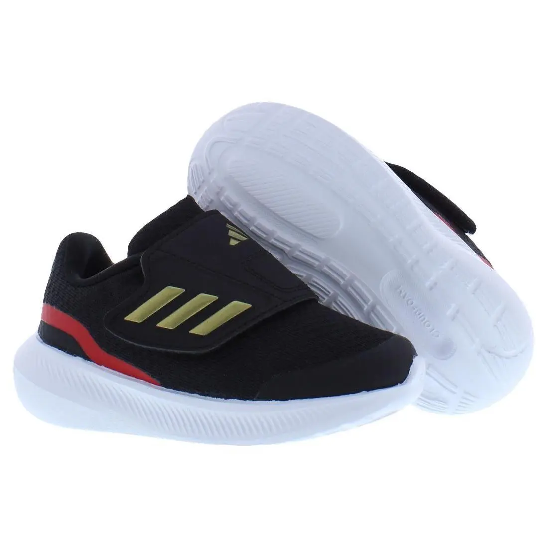 Adidas Runfalcon 3.0 AC Infant/toddler Shoes Size 9 Color: Core Black/gold - Core Black/Gold Metallic/Better Scarlet, Main: Black