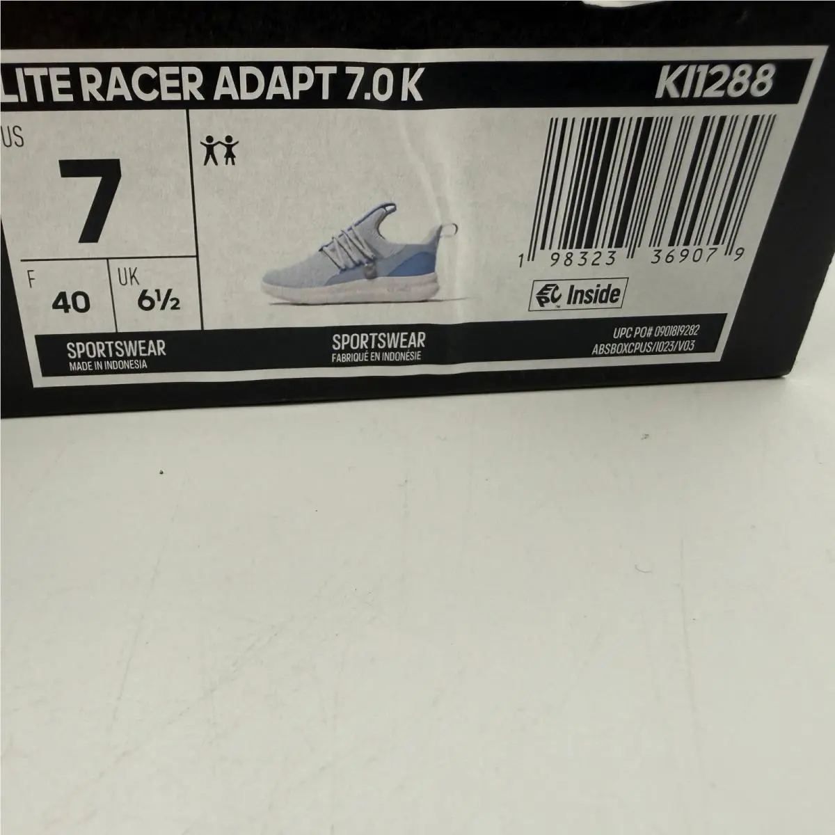 Adidas shoes - Lite Racer Adapt 7.0 K - Gray 0