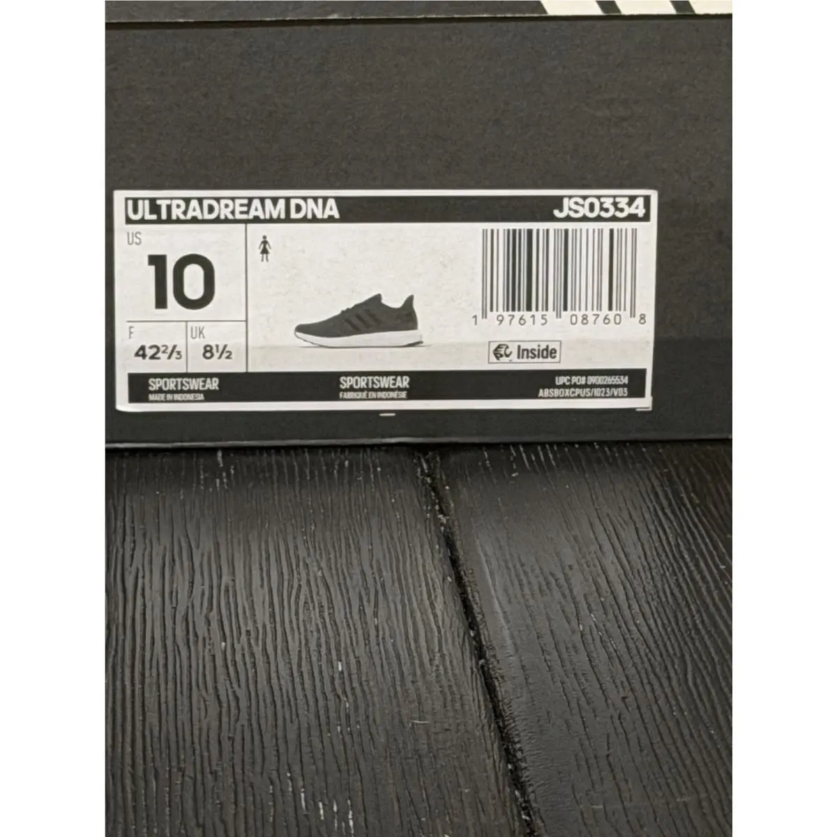 Adidas shoes - adidas UltraDream DNA - UltraDream DNA - JS0334 - Black, White 3