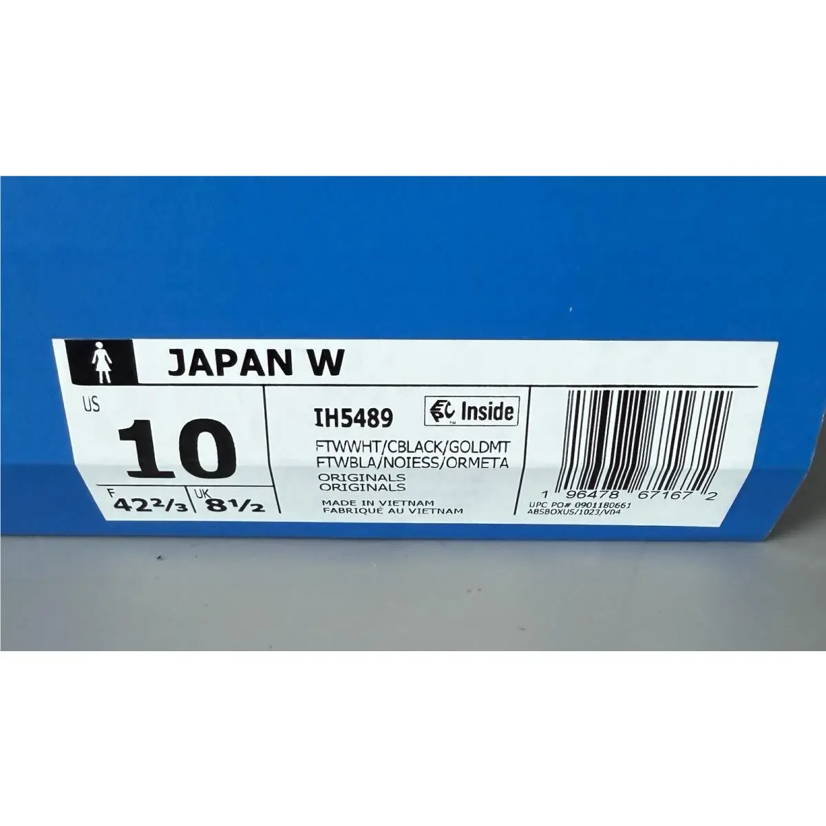 Adidas shoes - adidas W - IH5489 - White/Black (UPC: 0196478671665) 10