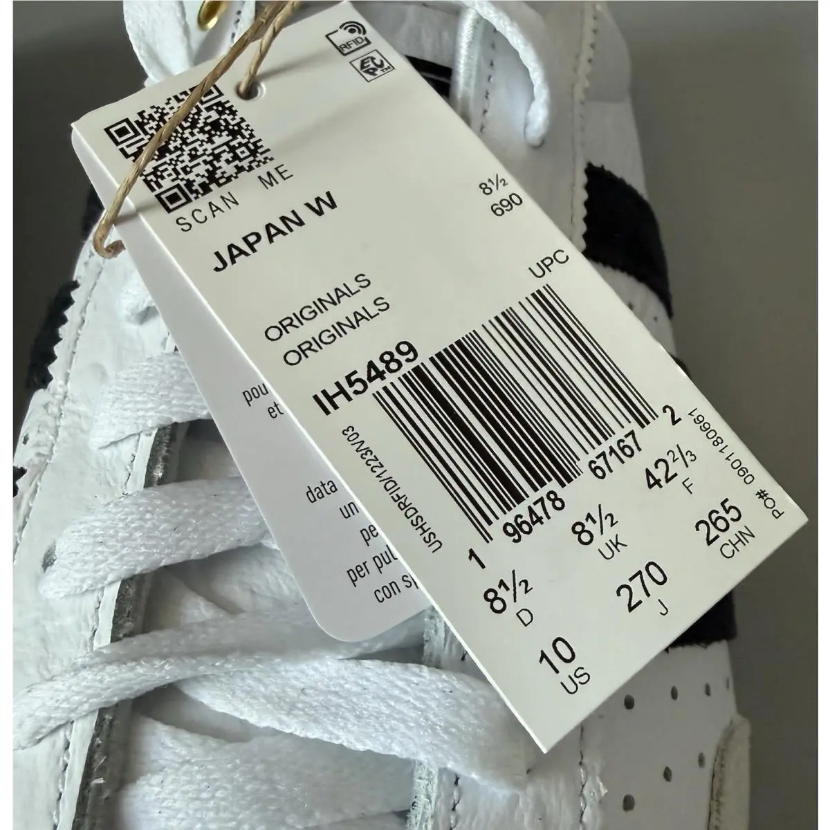 Adidas shoes - adidas W - IH5489 - White/Black (UPC: 0196478671665) 3