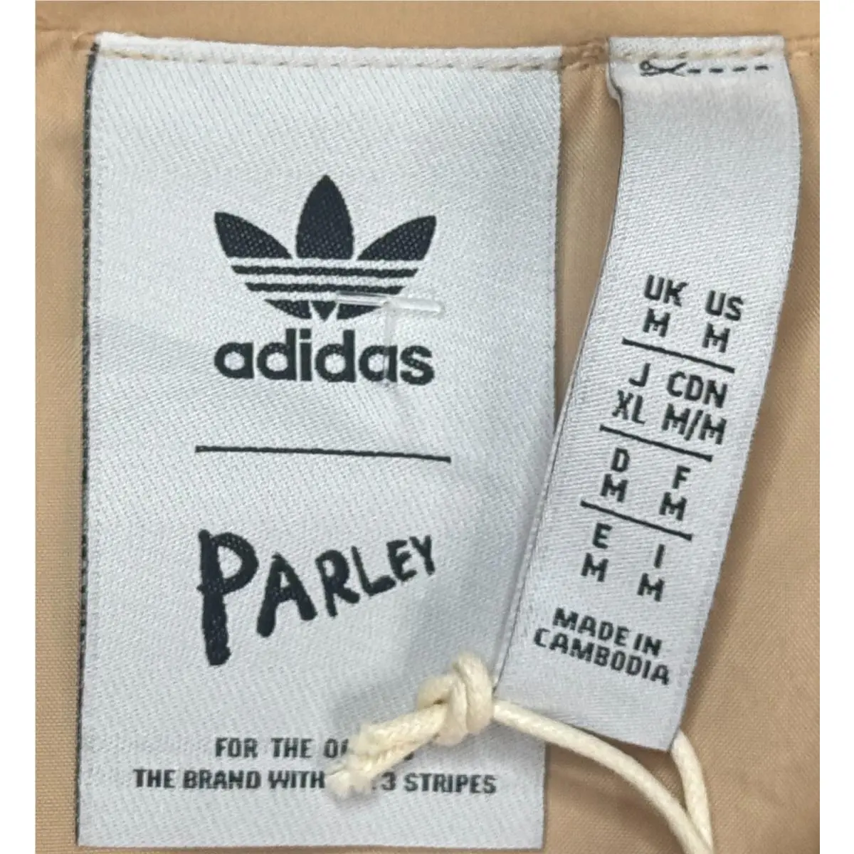 Adidas clothing - Adidas Parley TT Jacket - Parley Jacket - Beige 3