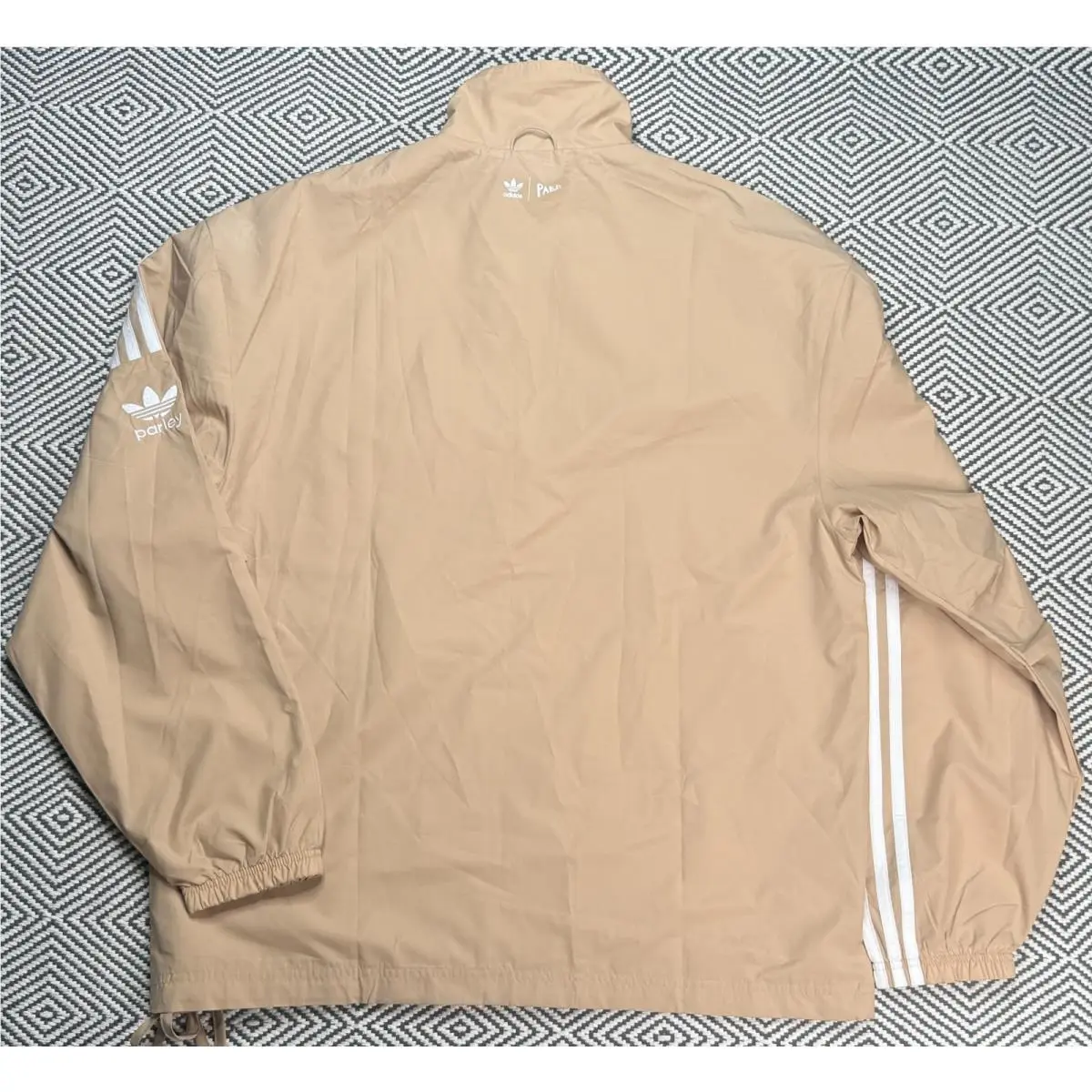 Adidas clothing - Adidas Parley TT Jacket - Parley Jacket - Beige 6