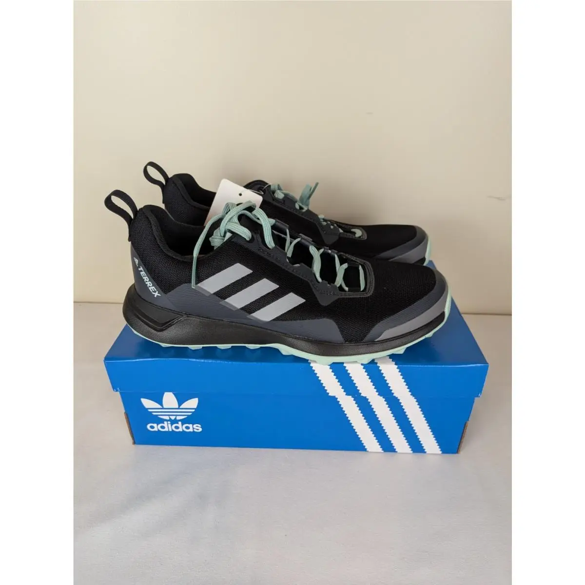 Adidas Terrex Cmtk 260 Trail Hiking Running Black Ash Green Sneakers Shoes 9
