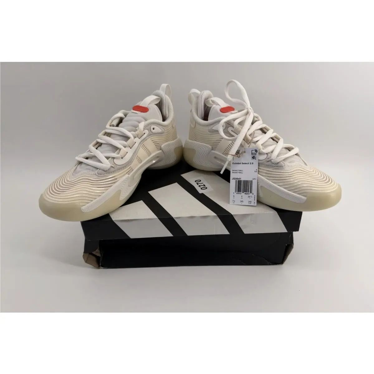 Adidas Exhibit Select 2.0 Pro Cream White Womens Shoes Size 7.5