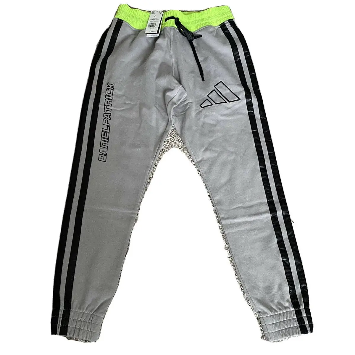 Adidas Men’s Daniel Patrick James Harden Jogger Pants Green Grey Size Large