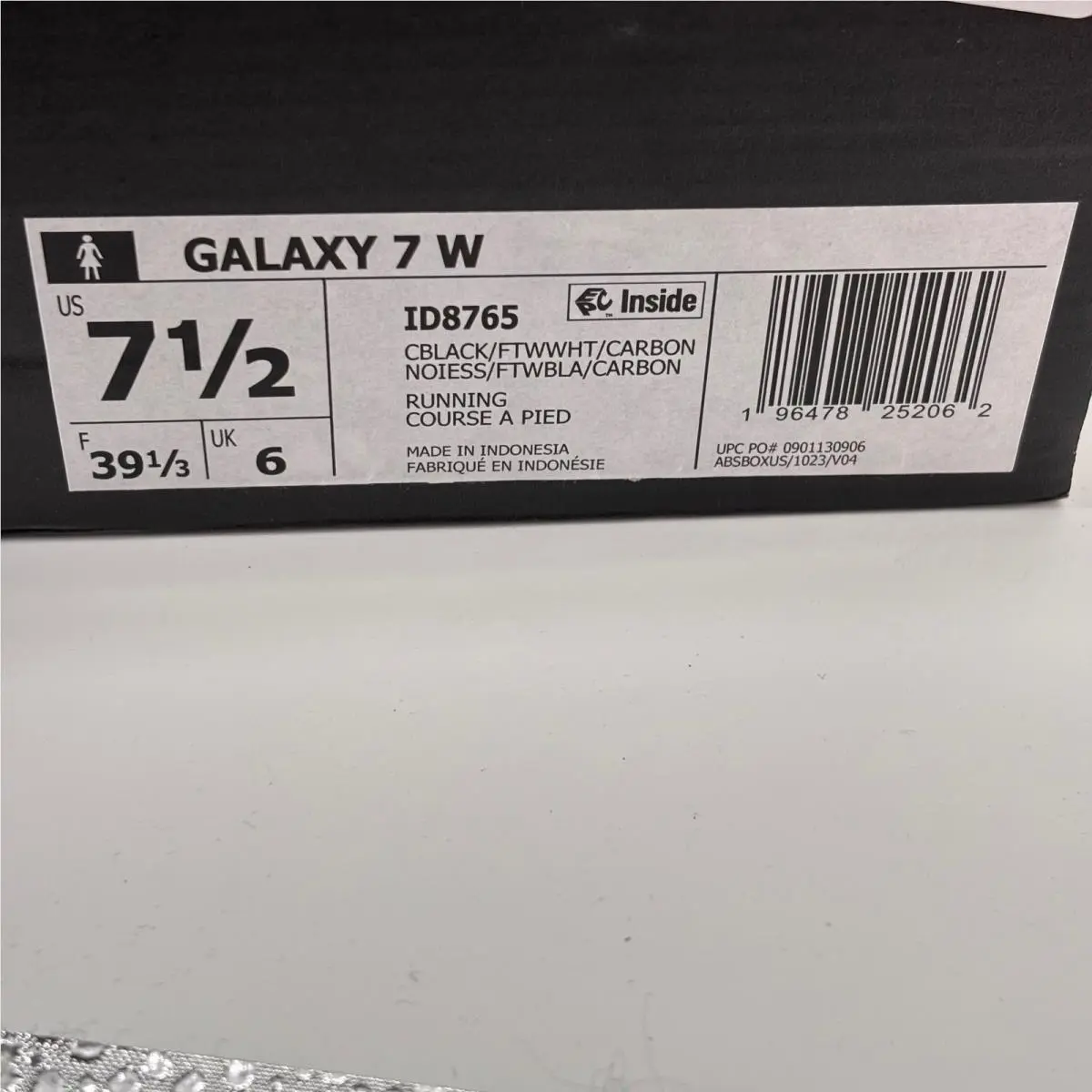 Adidas shoes - adidas Galaxy 7 - Galaxy - Black 2