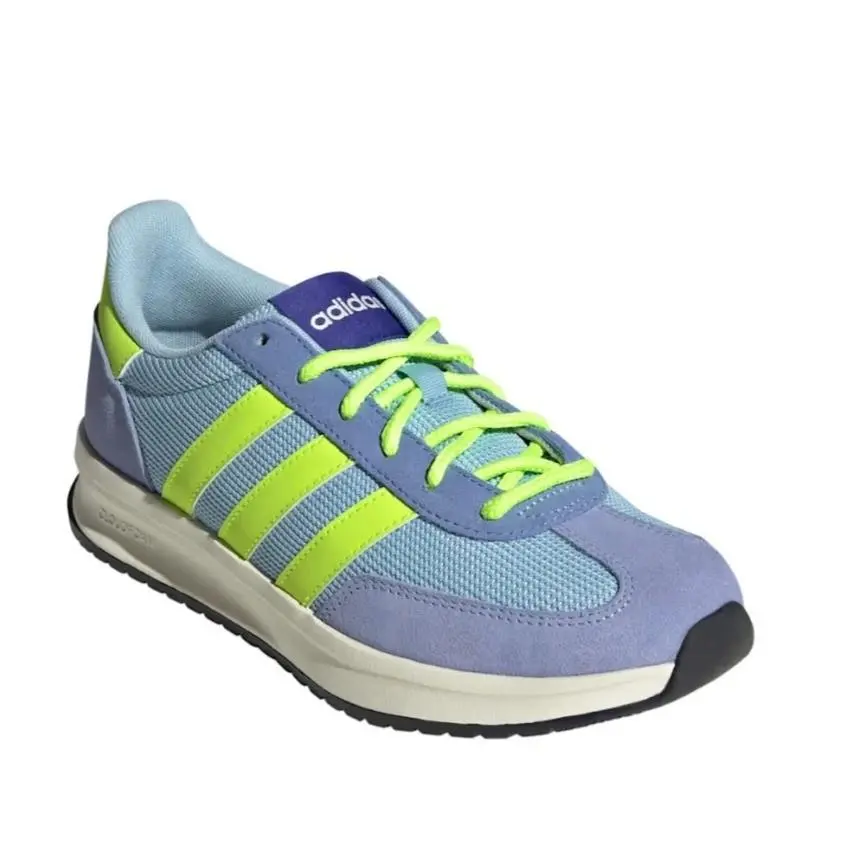 Adidas Run 70s 2.0 Womens Blue Purple Lime Green Sneakers JR8610 US 6