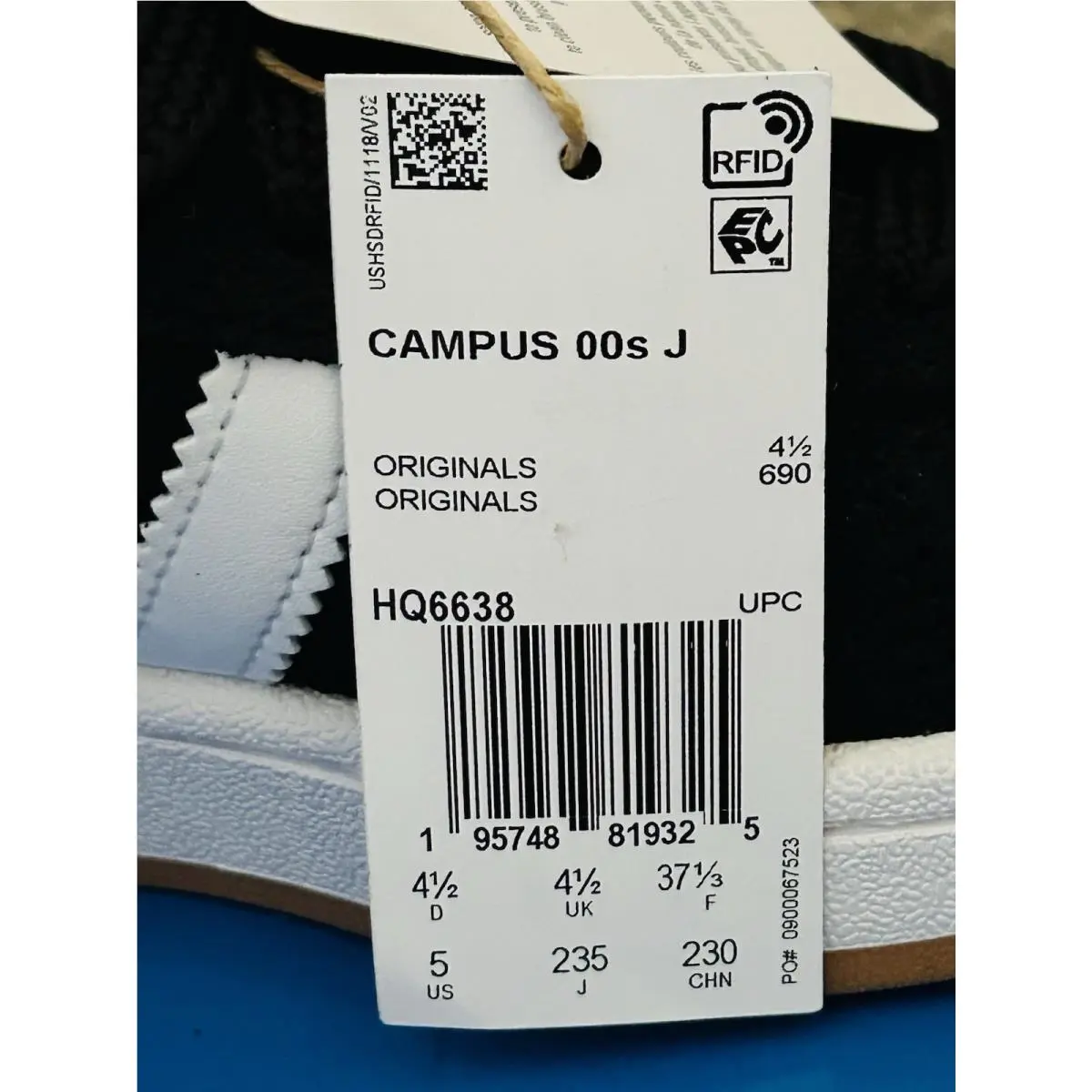 Adidas shoes - adidas Campus 00s - Campus - Black 10