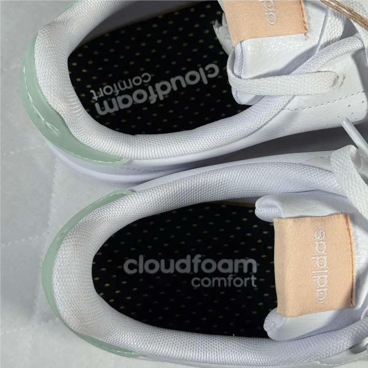 Adidas shoes - adidas Advantage - Advantage - White (UPC: 196465205491) 2