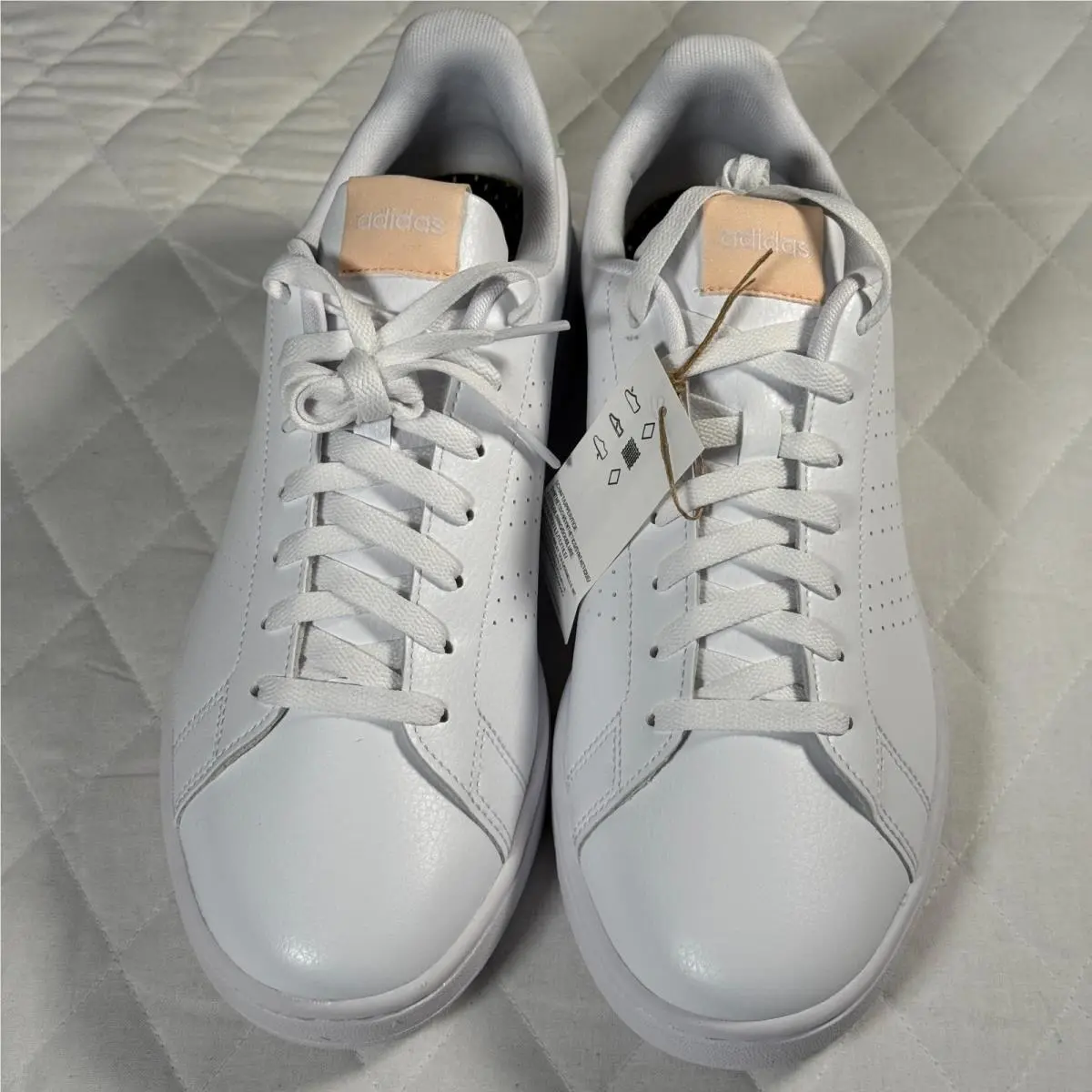 Adidas shoes - adidas Advantage - Advantage - White (UPC: 196465205491) 1